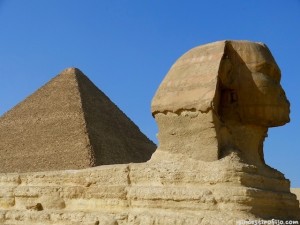 esfinge de Giza en El Cairo