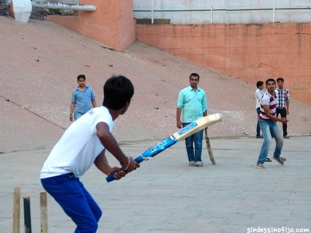 Cricket en Varanasi