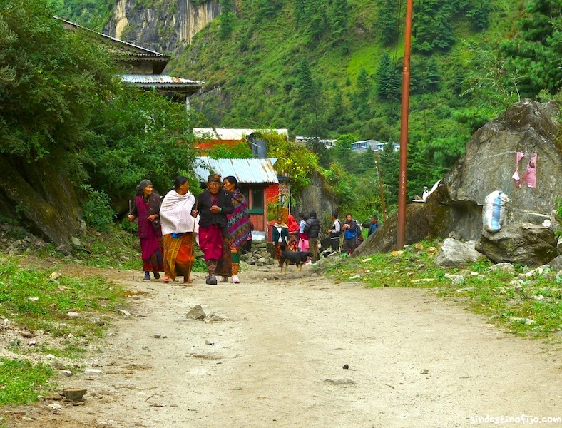 Aldeas tibetanas en Nepal
