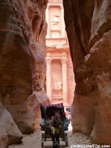 Siq ciudad Petra
