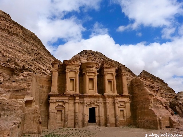 La ciudad de Petra monasterio