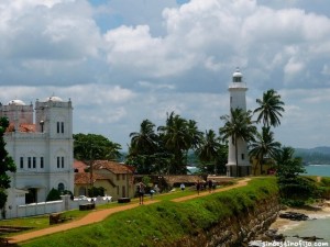 Galle Fuerte y faro Sri Lanka